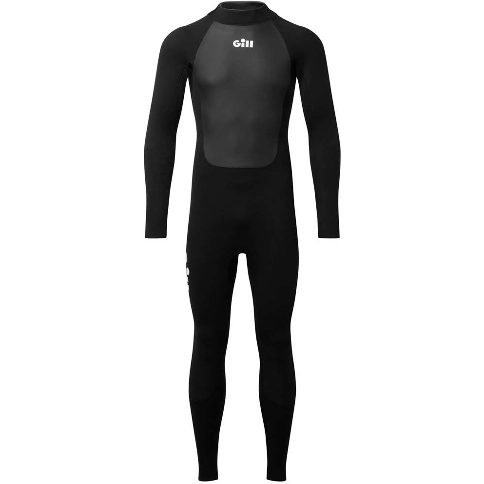 2025 Gill Mens Pursuit 4/3mm Back Zip Wetsuit 5029 - Black